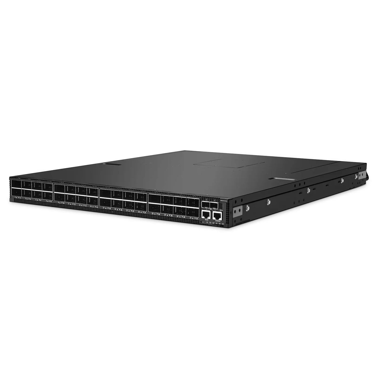 N8650-32OD, 32-Port Ethernet HPC/AI Data Center Switch, 32 x 800Gb OSFP, PicOS®, Broadcom Tomahawk 5 Chip, Front-to-Back Airflow