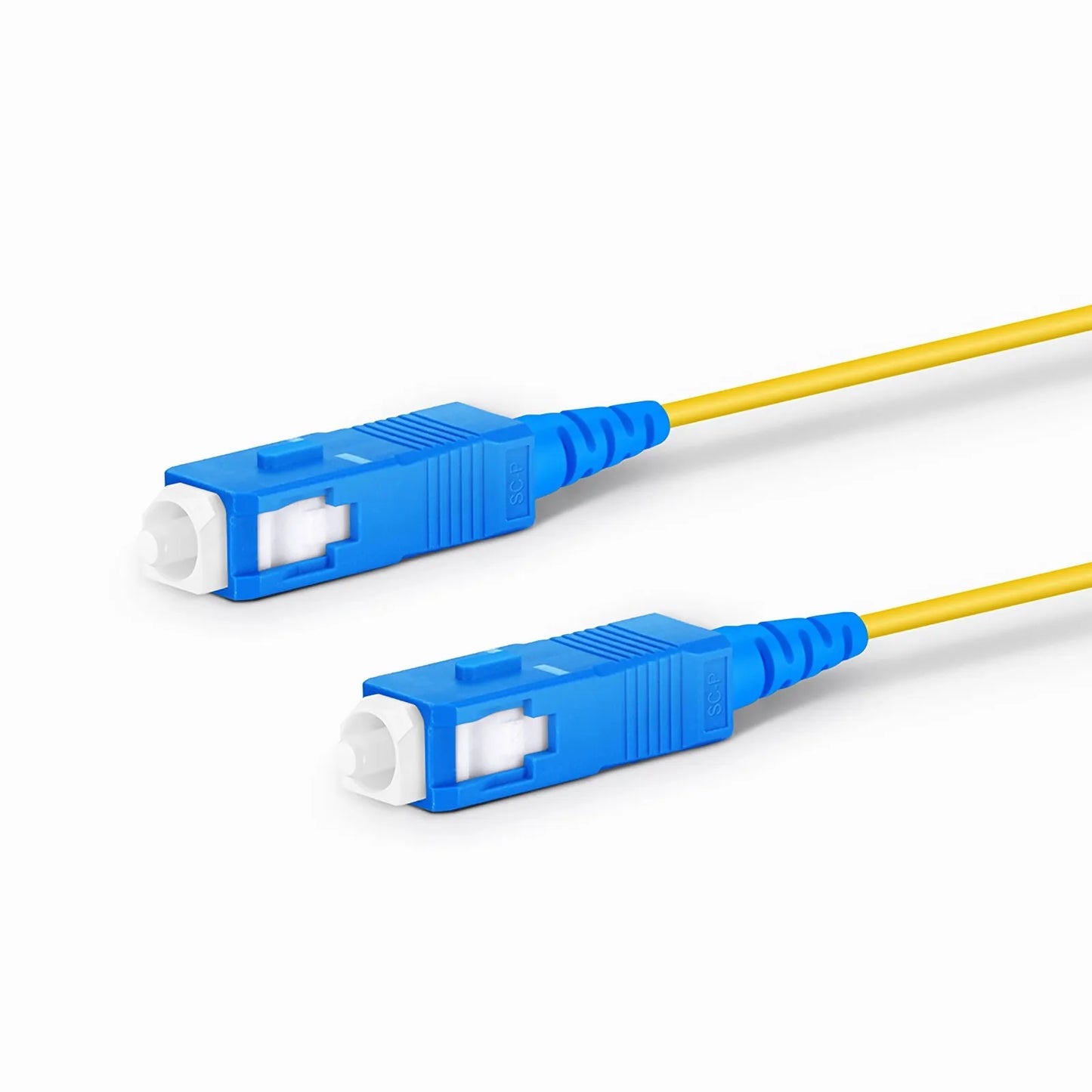 3m (10ft) Fiber Patch Cable, 1 Fiber, SC UPC Simplex to SC UPC Simplex, Single Mode (OS2), LSZH, 1.2mm, Tight-Buffered, Yellow