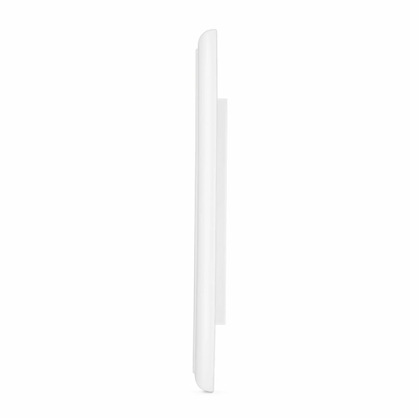 SyncEase Single Gang Twelve Port Keystone Faceplate, Label Pockets, White