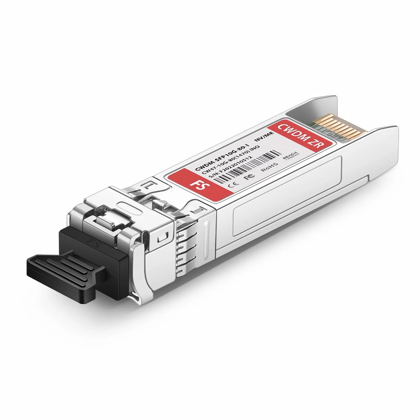 NVIDIA/Mellanox Compatible SFP+ 10G CWDM 1470nm 80km DOM Duplex LC/UPC SMF Optical Transceiver Module for Transmission (Industrial)