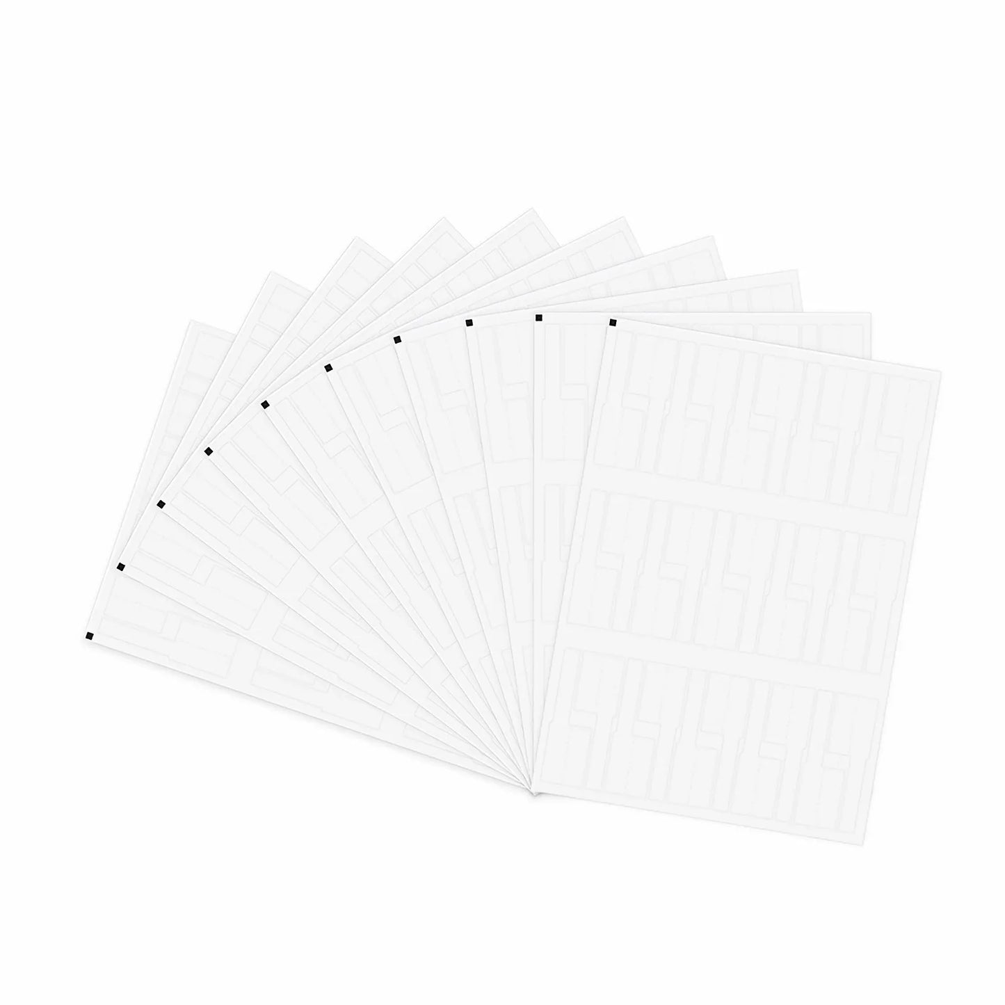 A4 P-Flag Label, PET, White, for A4 Office Printer, 1.02in.W × 3.3in.L, 300 Labels/Pack