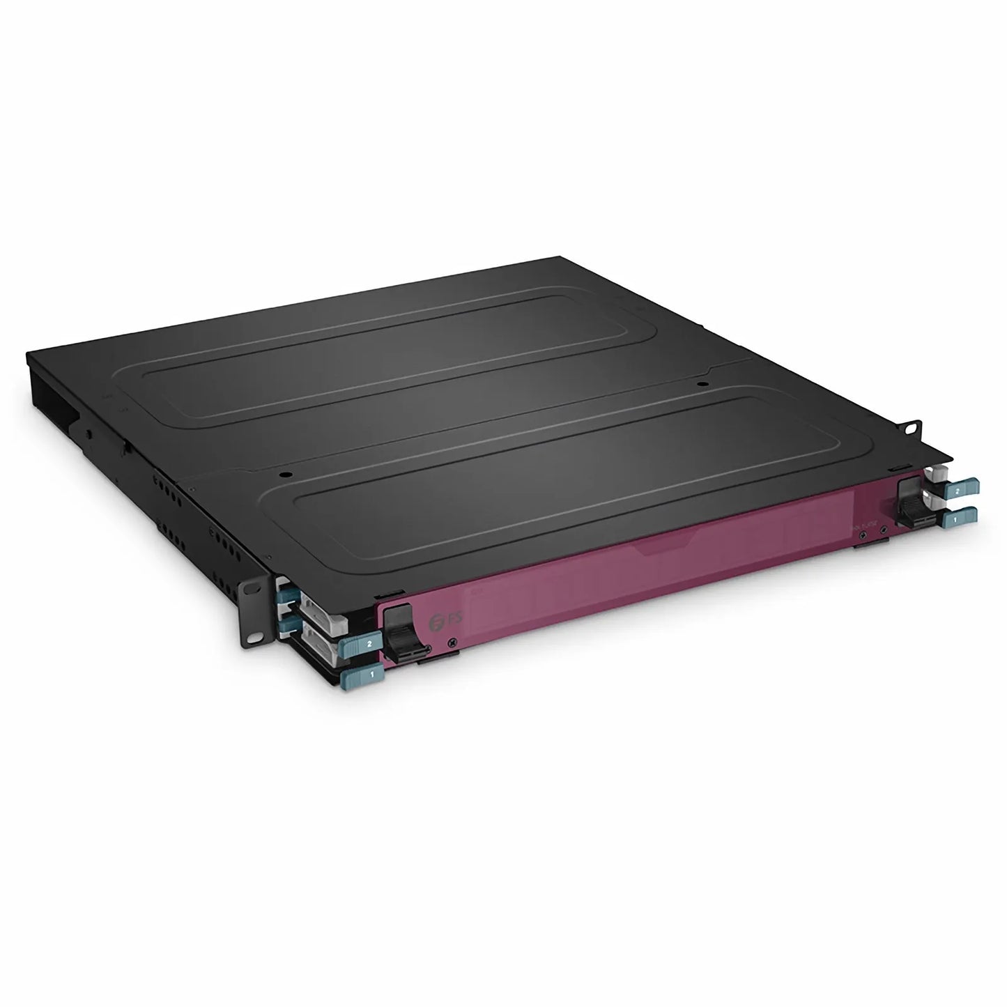 FHX™ Standard Density 1U Rack Mount Enclosure Unloaded, 2-layer Sliding Drawer, Holds up to 12 x FHX™ Base-8 Cassettes, 96 Fibers (LC)
