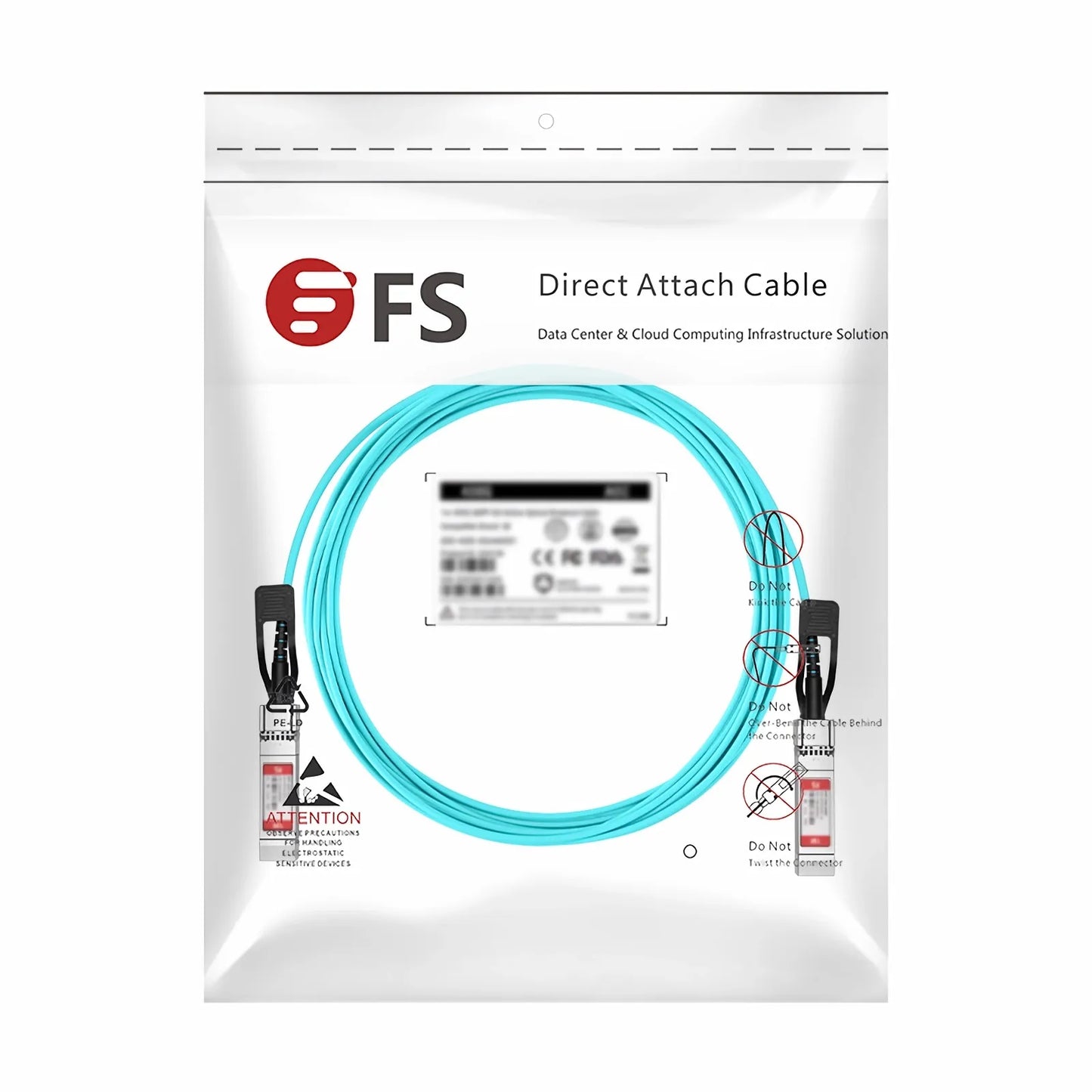 30m (98ft) Cisco Compatible 25G SFP28 Industrial Active Optical Cable
