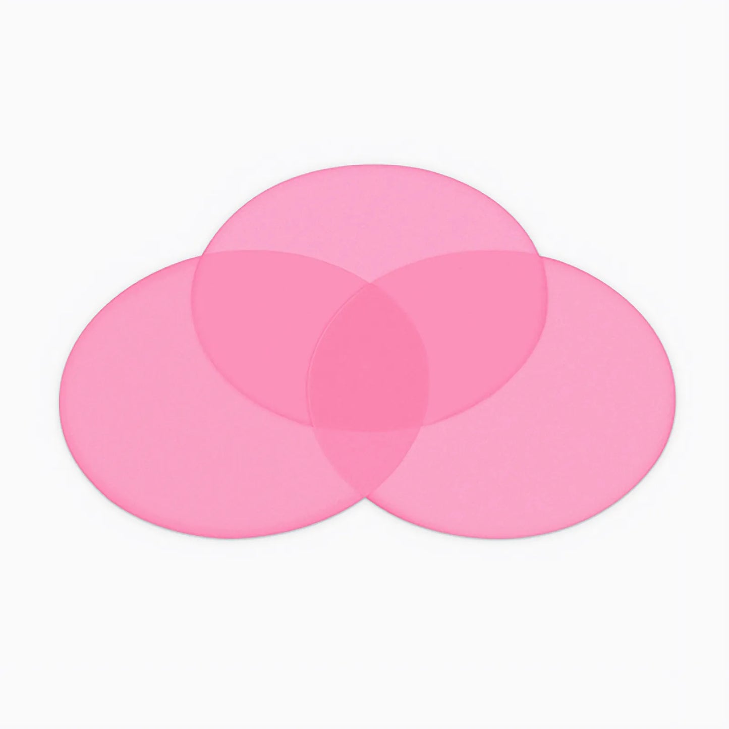 3μm 1 Piece Pink Polishing Film with 127mm Diameter