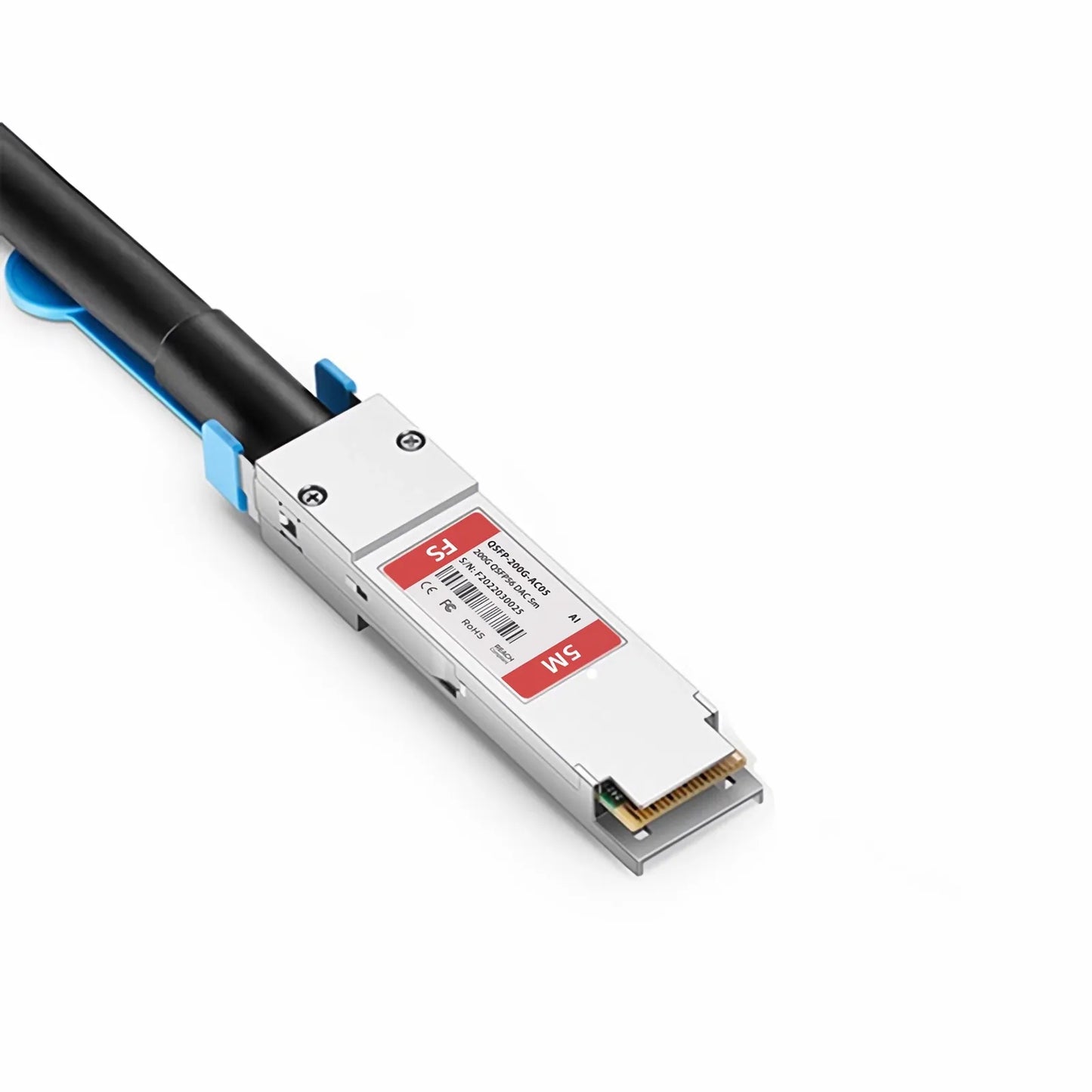 5m (16ft) Dell Compatible 200G QSFP56 4 x 50G PAM4 Active Direct Attach Copper Twinax Cable