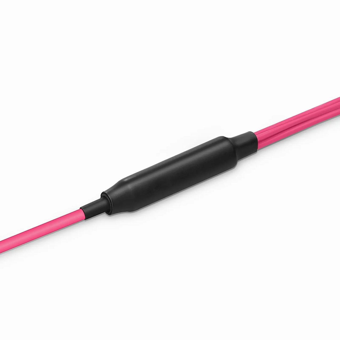 30m (98ft) MTP® Hybrid Trunk Cable, MTP®-12 UPC (Female) to 6 LC UPC Duplex Uniboot, 12 Fibers, Multimode (OM4), Plenum (OFNP), 0.20dB Max, Type B, Double Jacket, Magenta