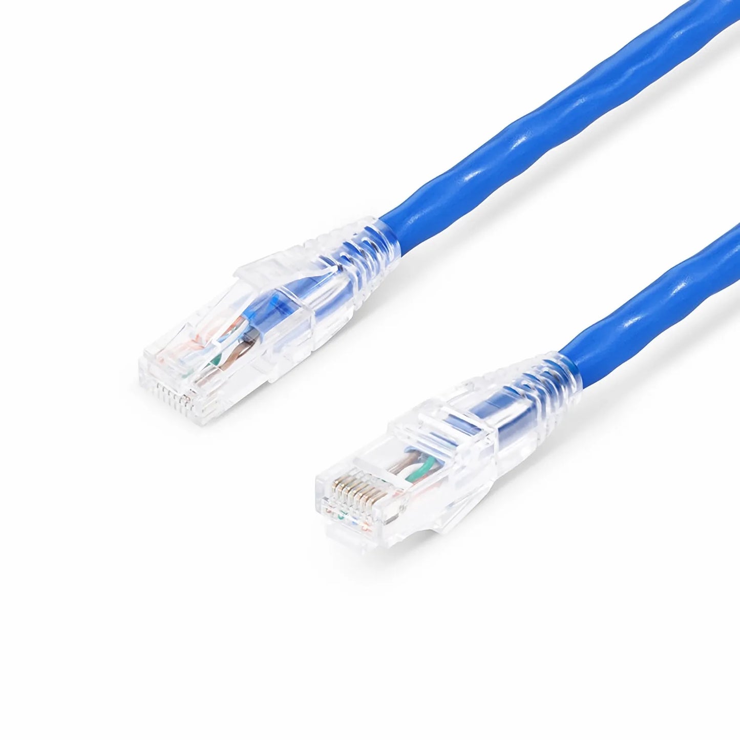 10ft (3.0m) Cat6a 24AWG Snagless Unshielded (U/UTP) LSZH Ethernet Network Patch Cable, Blue