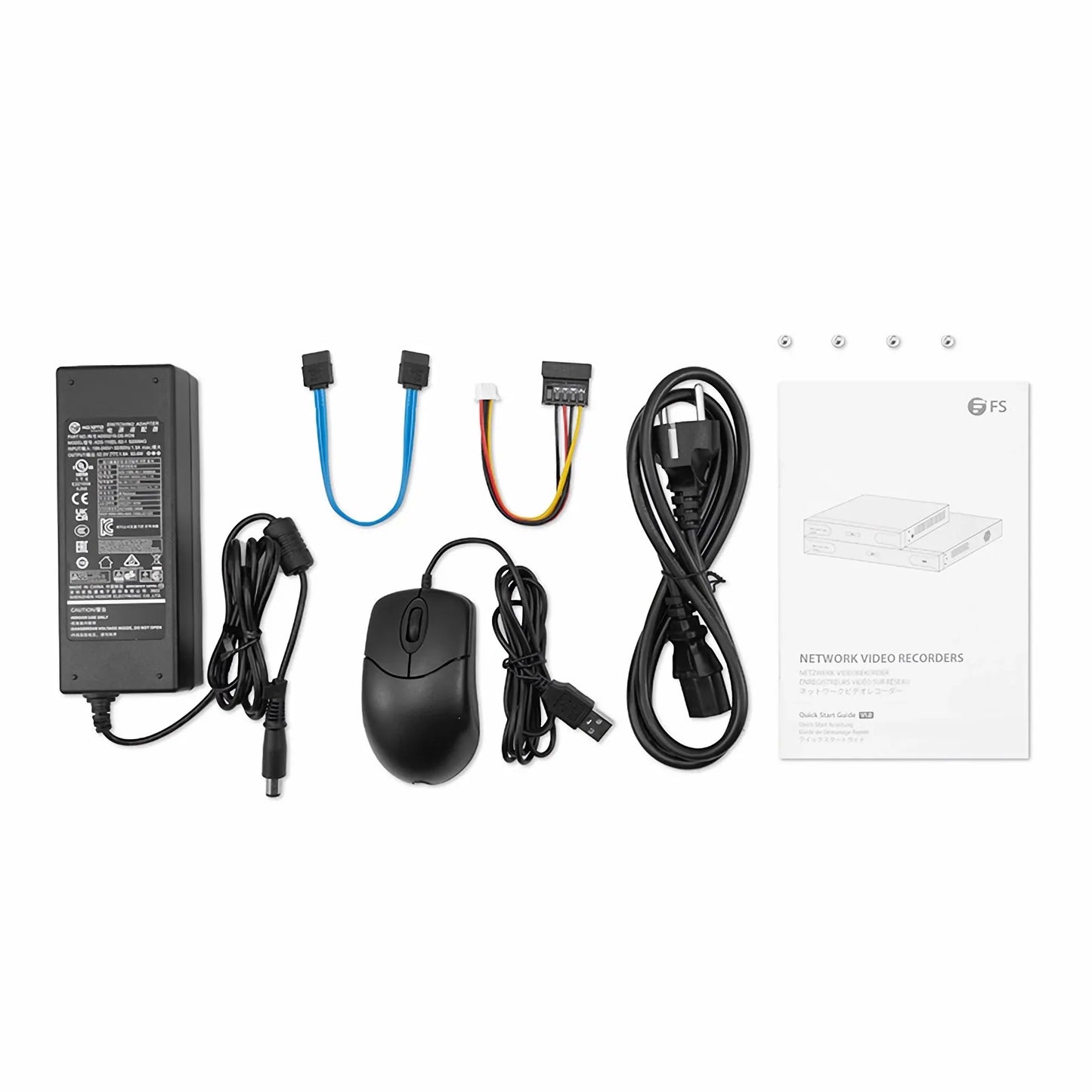NVR101-8C-8P, 8-Channel 8-Port PoE Network Video Recorder, Record 8CH 4K@30fps, Live View/Playback 1CH 4K@30fps, Supports up to 1x8TB Hard Drive (Not Included)