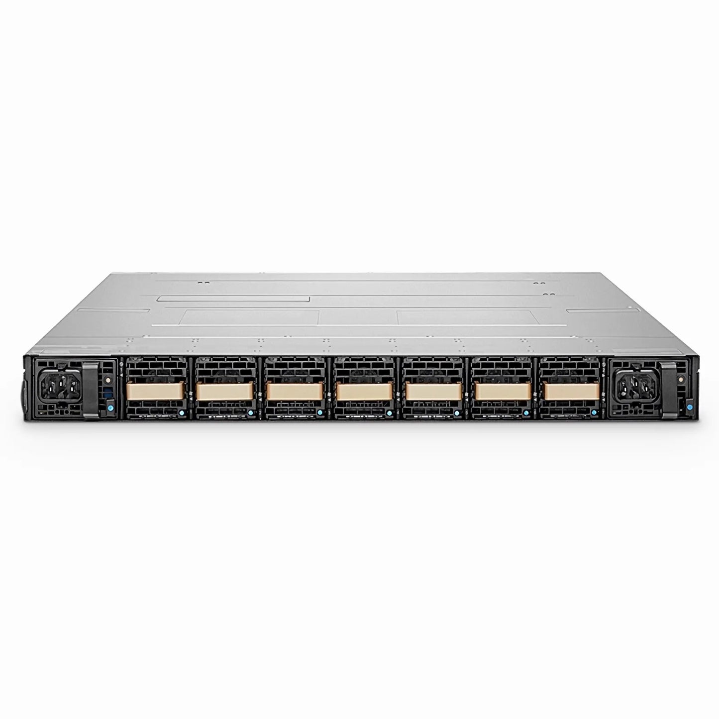 MQM9790-NS2F, NVIDIA® 64-Port NDR 400G InfiniBand Data Center Switch, 32 OSFP Ports, Unmanaged, x86 Dual Core, NVIDIA Quantum™-2 Chip, P2C Airflow
