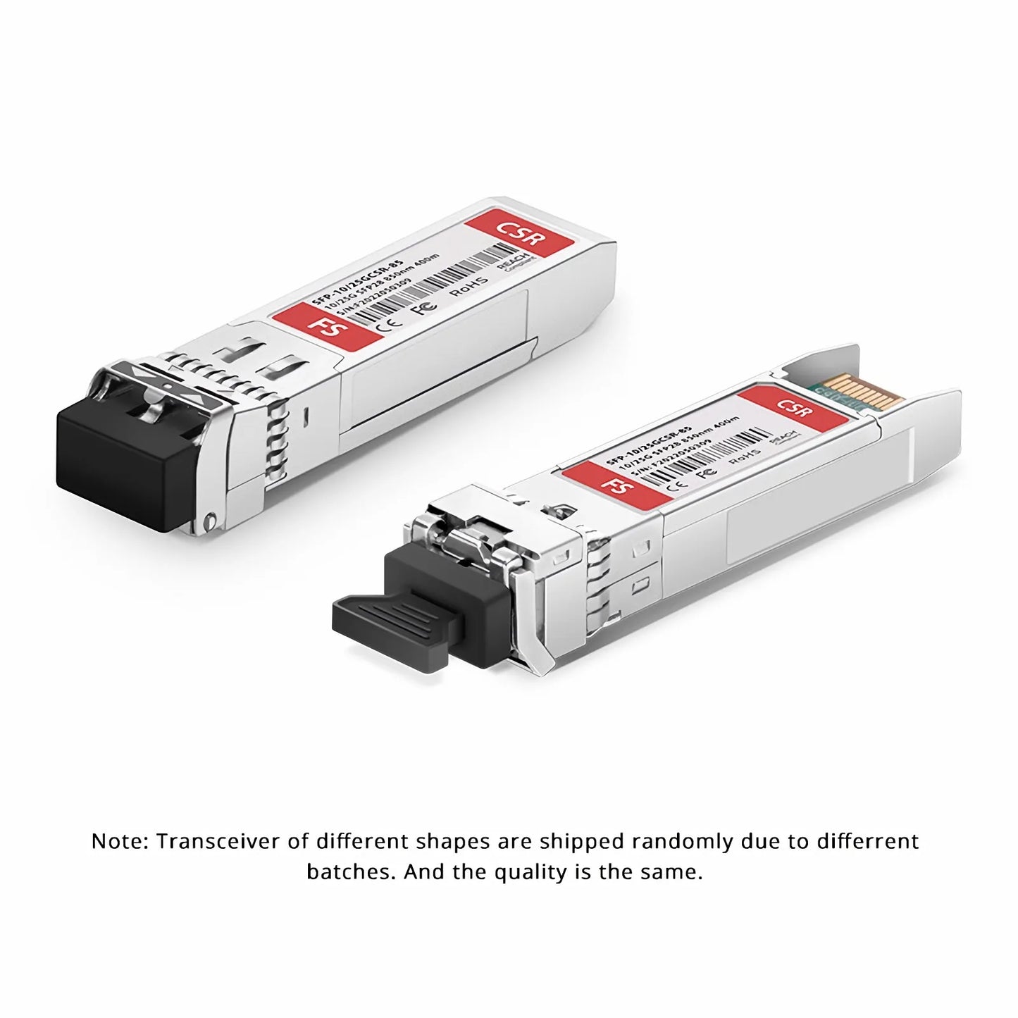 Cisco SFP-10/25G-CSR-S Compatible 10/25GBASE-CSR SFP28 Dual-rate 850nm 400m DOM Duplex LC/UPC MMF Optical Transceiver Module