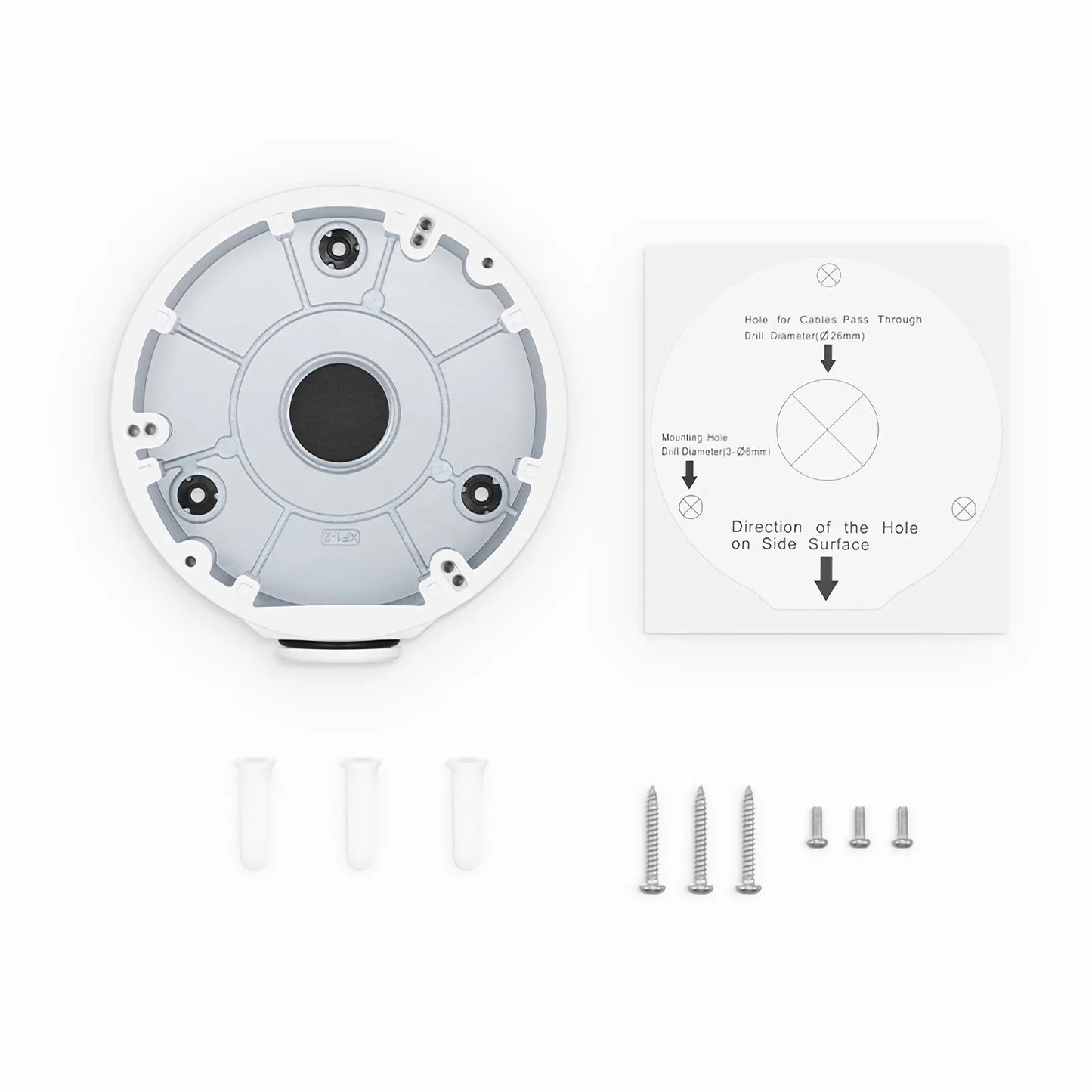 CA-J004, Junction Box for Fixed Lens Domes