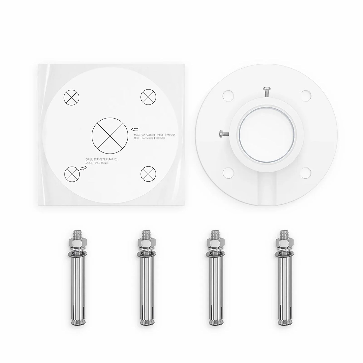CA-HP005, PTZ Dome Indoor Pendant Mount