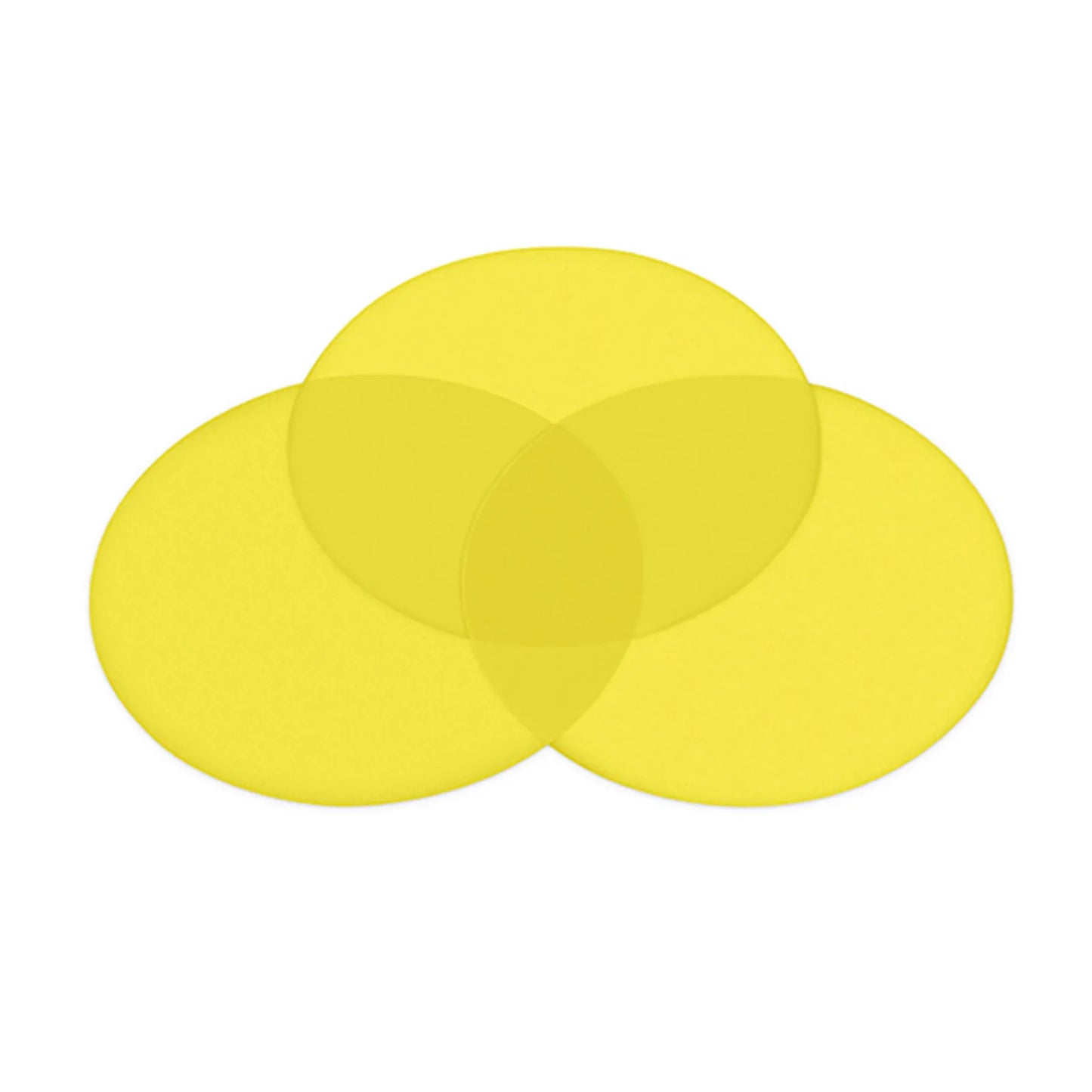 30μm 1 Piece Yellow Polishing Film with 127mm Diameter