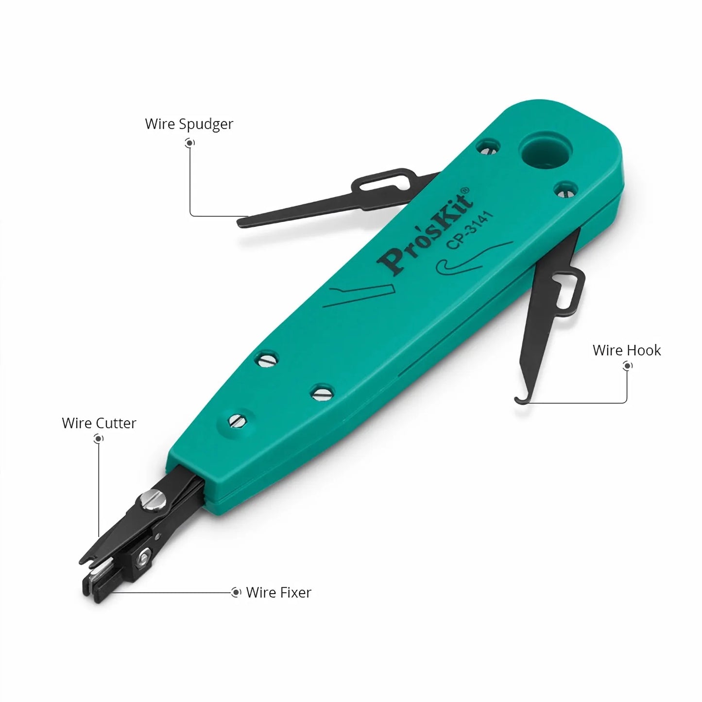 Pro'sKit® Punch Down Termination Tool for Krone
