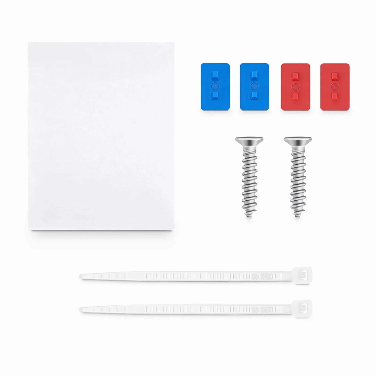 Surface Mount Box, 2 Ports, Unloaded, White