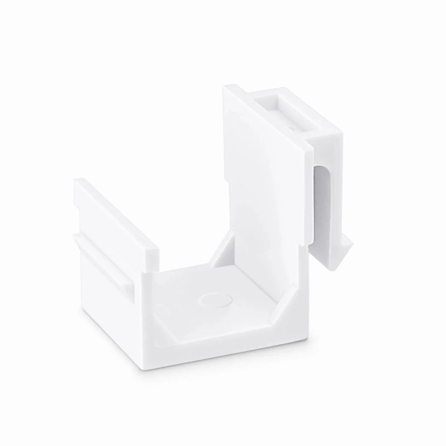 Blanking Keystone Insert for Faceplate, Toolless, White (20pcs/Pack)