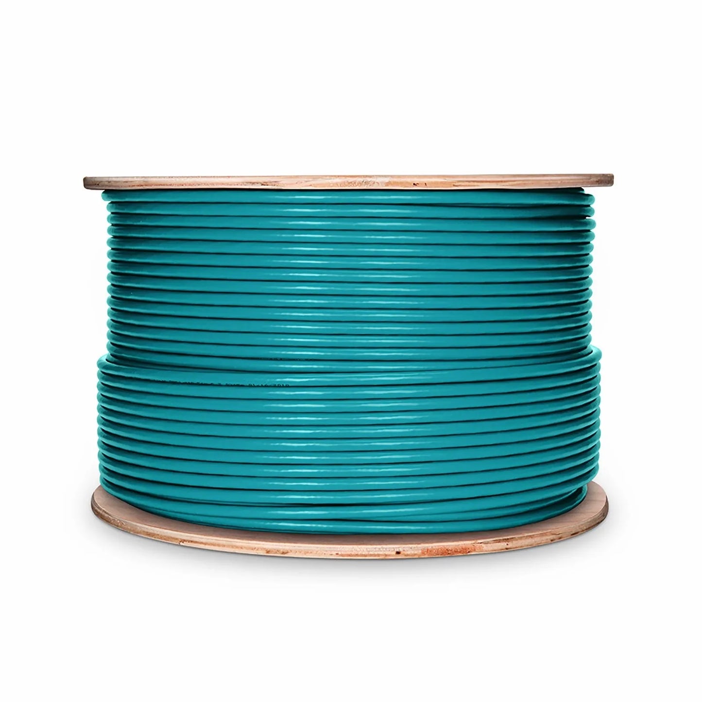 Cat6a Industrial Ethernet Bulk Cable, 1000ft (305m), 26AWG Stranded Pure Bare Copper Wire, 750MHz, Shielded (S/FTP), PUR, with Reel
