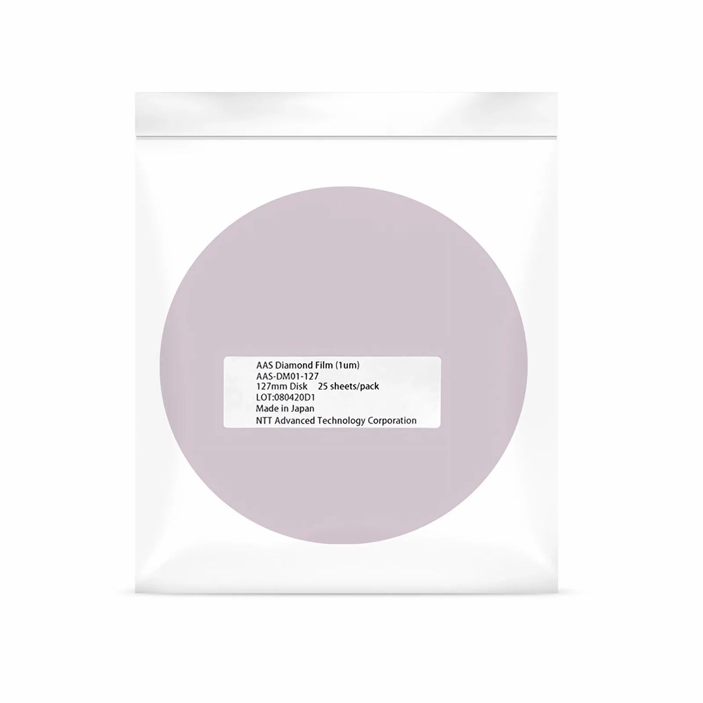1μm Polishing Film with 127mm Diameter (25 PCS/Pack)