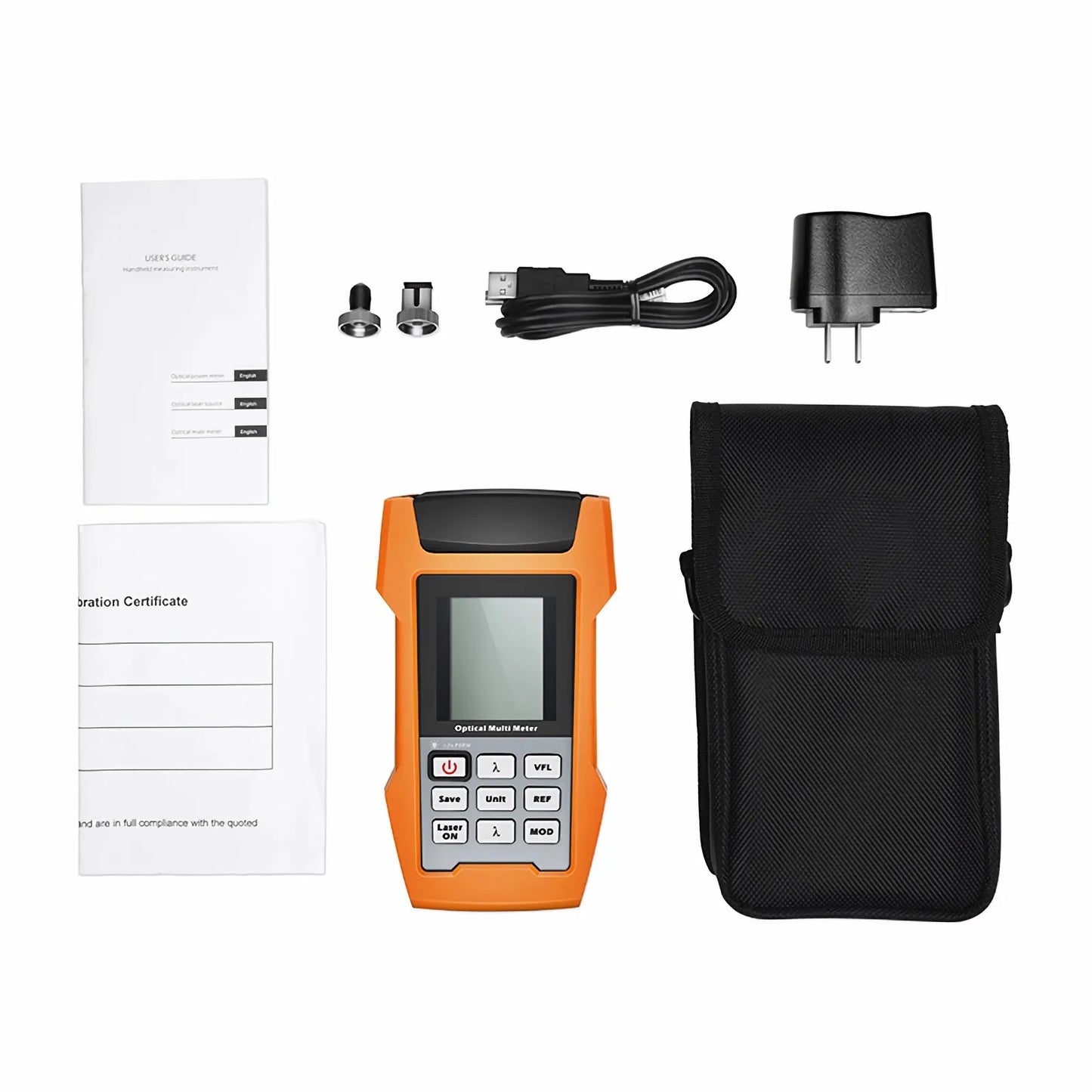 FHOM-103 Handheld Optical Multimeter Built-in 1mW Visual Fault Locator