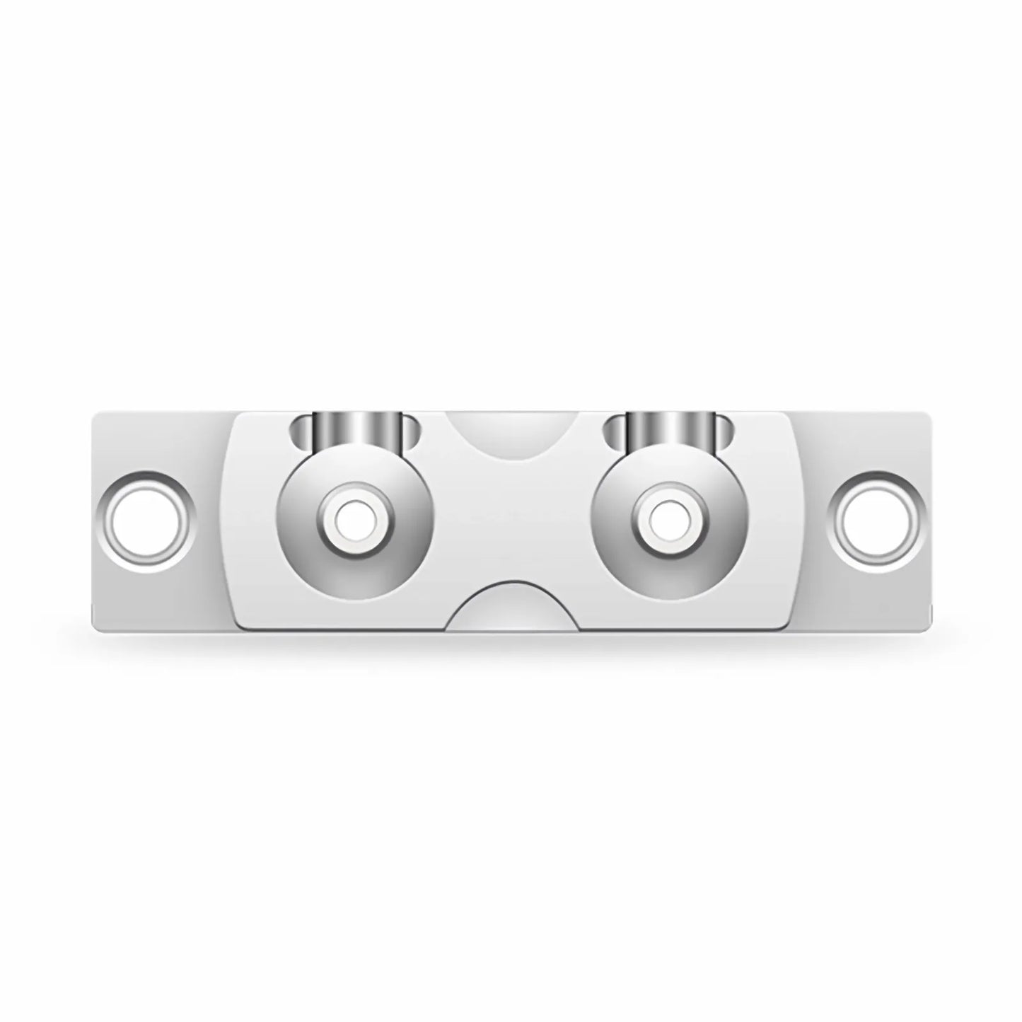 LC/UPC Female to SC/UPC Female Hybrid Duplex Single Mode/Multimode Metal Fiber Optic Adapter/Coupler with Flange