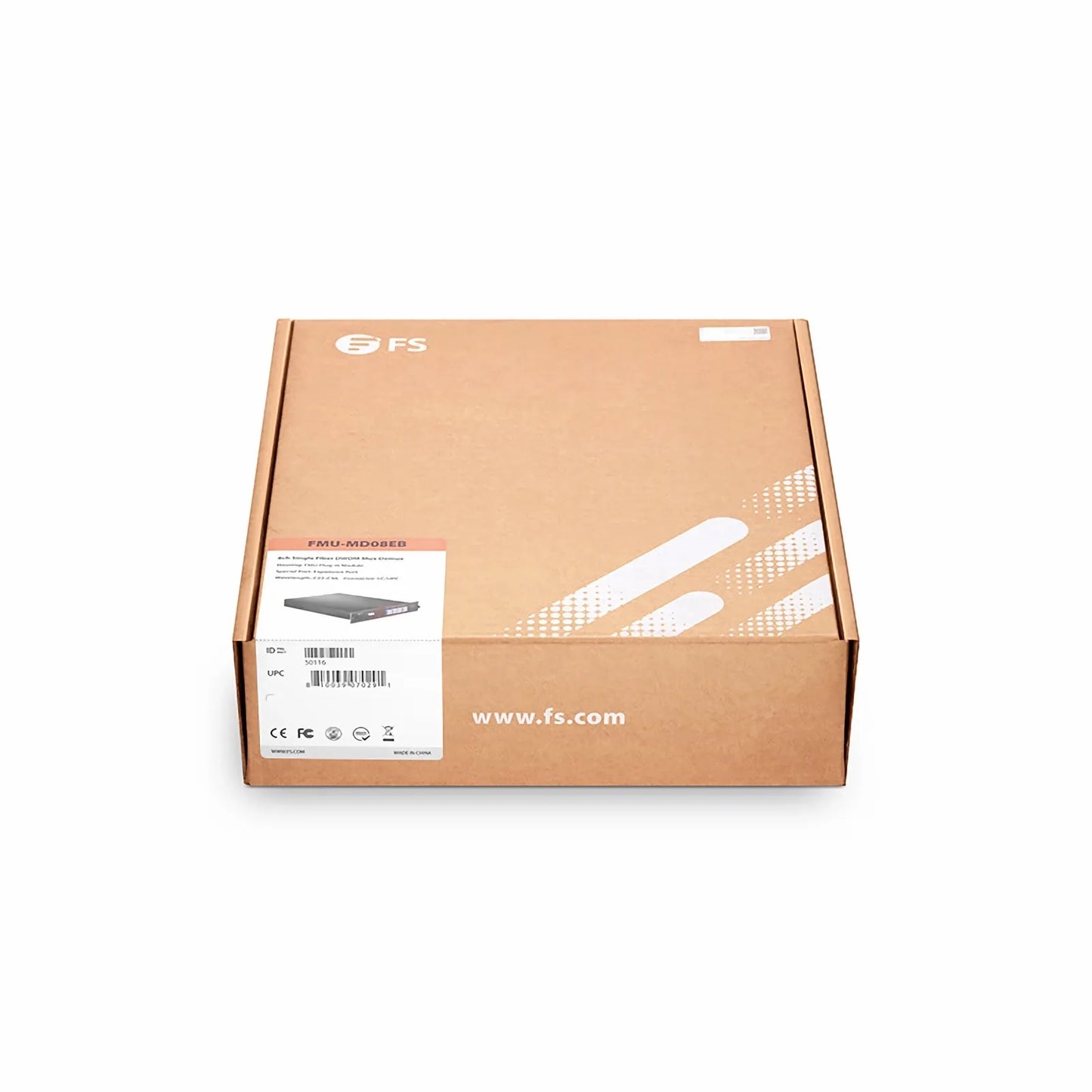 8 Channels DWDM Mux Demux, 100GHz C21-C35, with Expansion Port, 4.2dB Typical IL, LC/UPC, Single Fiber, Side-A, FMU Plug-in Module