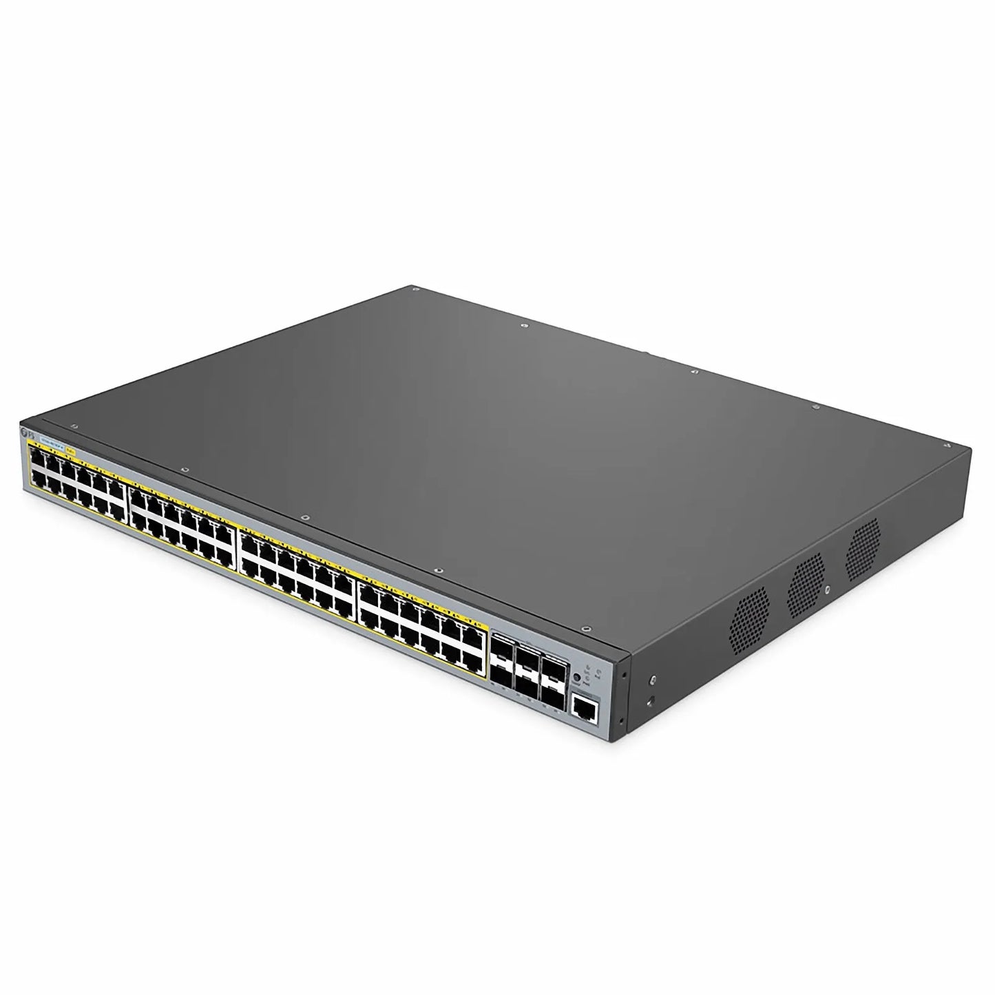 S5500-48T6SP-R, 48-Port Gigabit Ethernet L3 PoE+ Switch, 48 x PoE+ Ports @760W, with 6 x 10Gb SFP+, Support Stacking