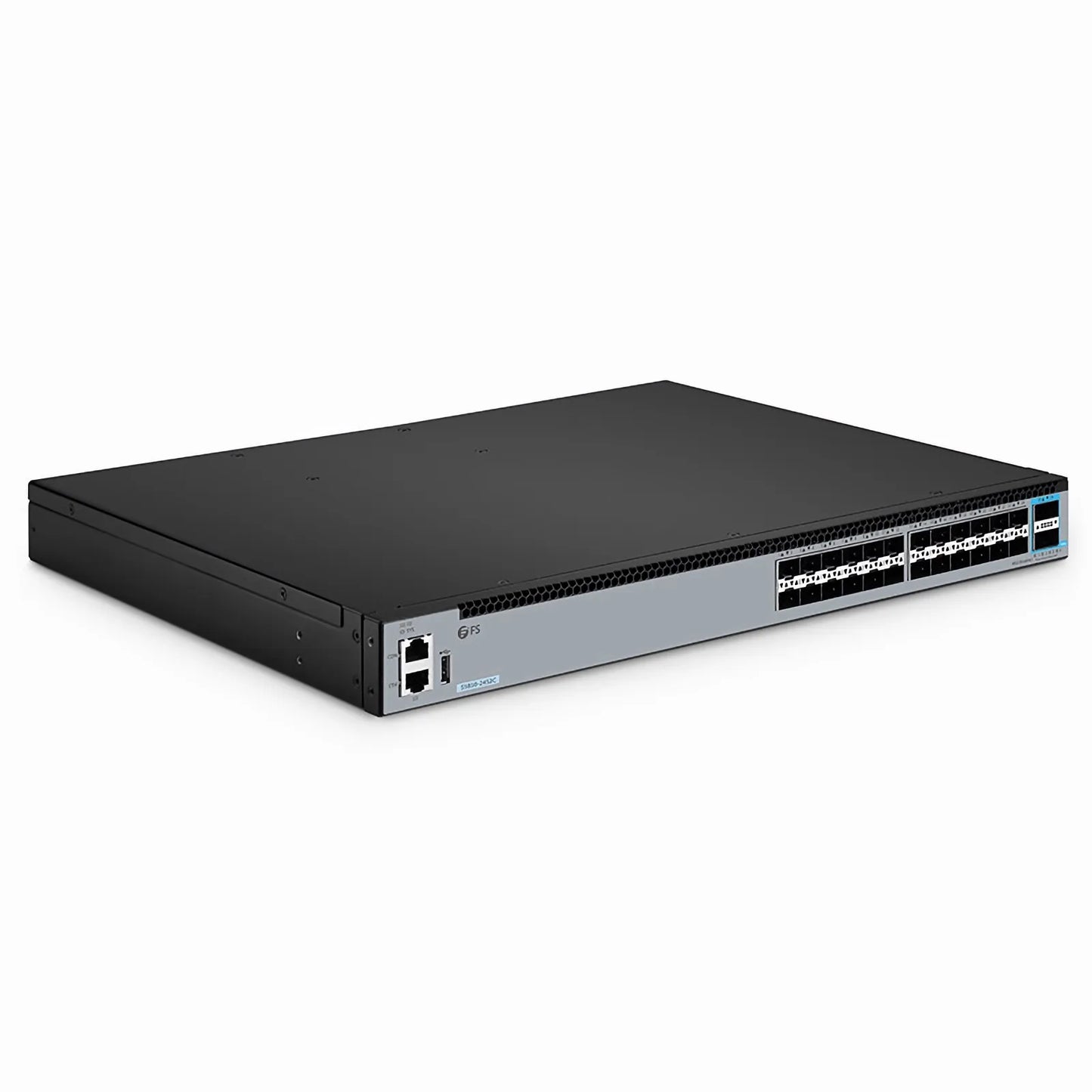 S5850-24S2C, 24-Port Ethernet L3 Switch, 24 x 10Gb SFP+, with 2 x 100Gb QSFP28, Support MPLS&MLAG