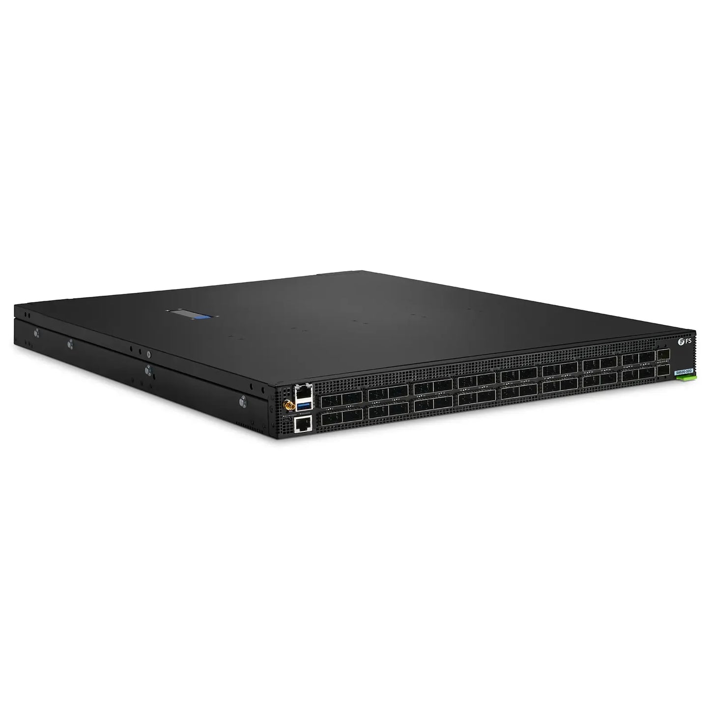 S8520-32D, 32-Port Ethernet L3 Switch, 32 x 400Gb QSFP-DD, PicOS®, Broadcom Trident 4 Chip