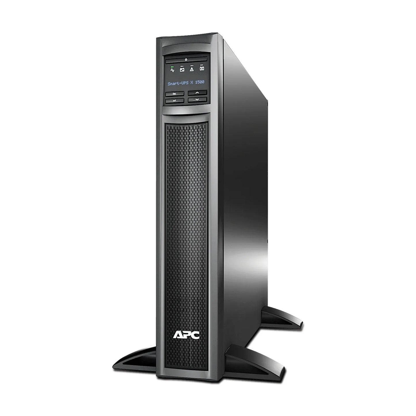 APC Smart-UPS X, Line Interactive, 1500VA/1350W, 120V, 8 x NEMA 5-15R Outlets, SmartConnect & SmartSlot, 1 Replaceable Battery Module Included, Rack 2U/Tower Convertible