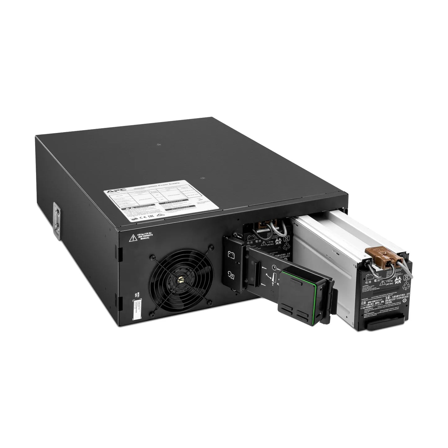 APC Smart-UPS On-line, 6kVA/6kW, 208V, 2 x L6-20R & 3 x L6-30R NEMA Outlets, Network Card & SmartSlot, 2 Replaceable Battery Modules Included, Rack 4U/Tower Convertible