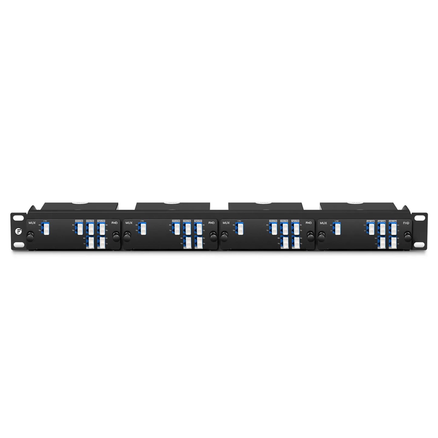 1 x 5 Band DWDM Mux Demux, 100GHz C21-C60, 2.2dB Typical IL, LC/UPC, Dual Fiber, High Density, FHD™ Plug-in Module
