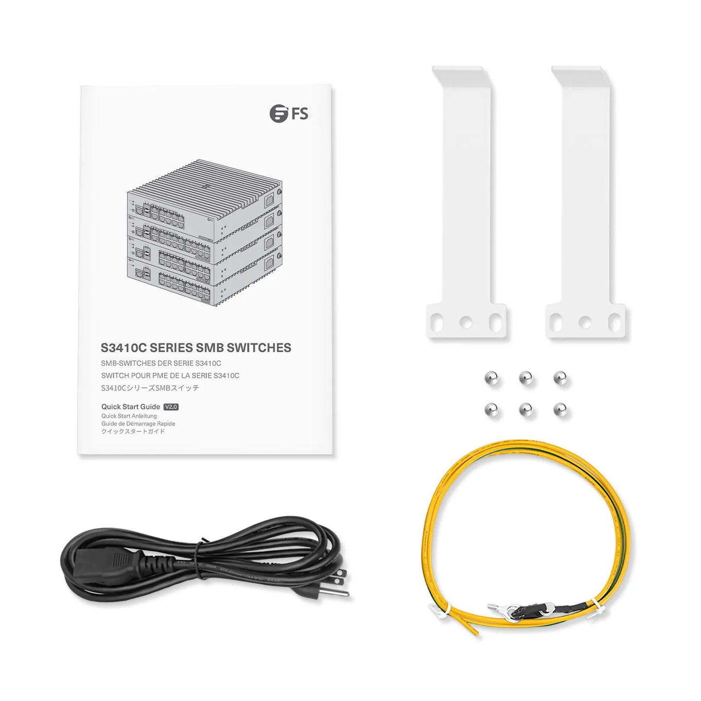 S3410C-8TMS-P, 8-Port Gigabit Ethernet L2+ PoE+ Switch, 8 x PoE+ Ports@125W, 2 x 5Gb RJ45, with 2 x 10Gb SFP+ Uplinks, PicOS®, Support MLAG, Broadcom Chip, Fanless