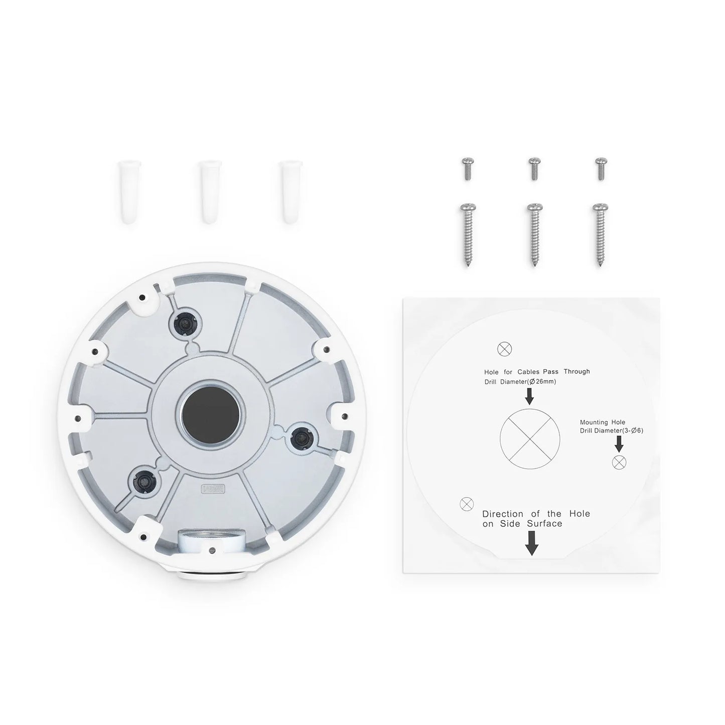 CA-J005, Fixed Dome Junction Box