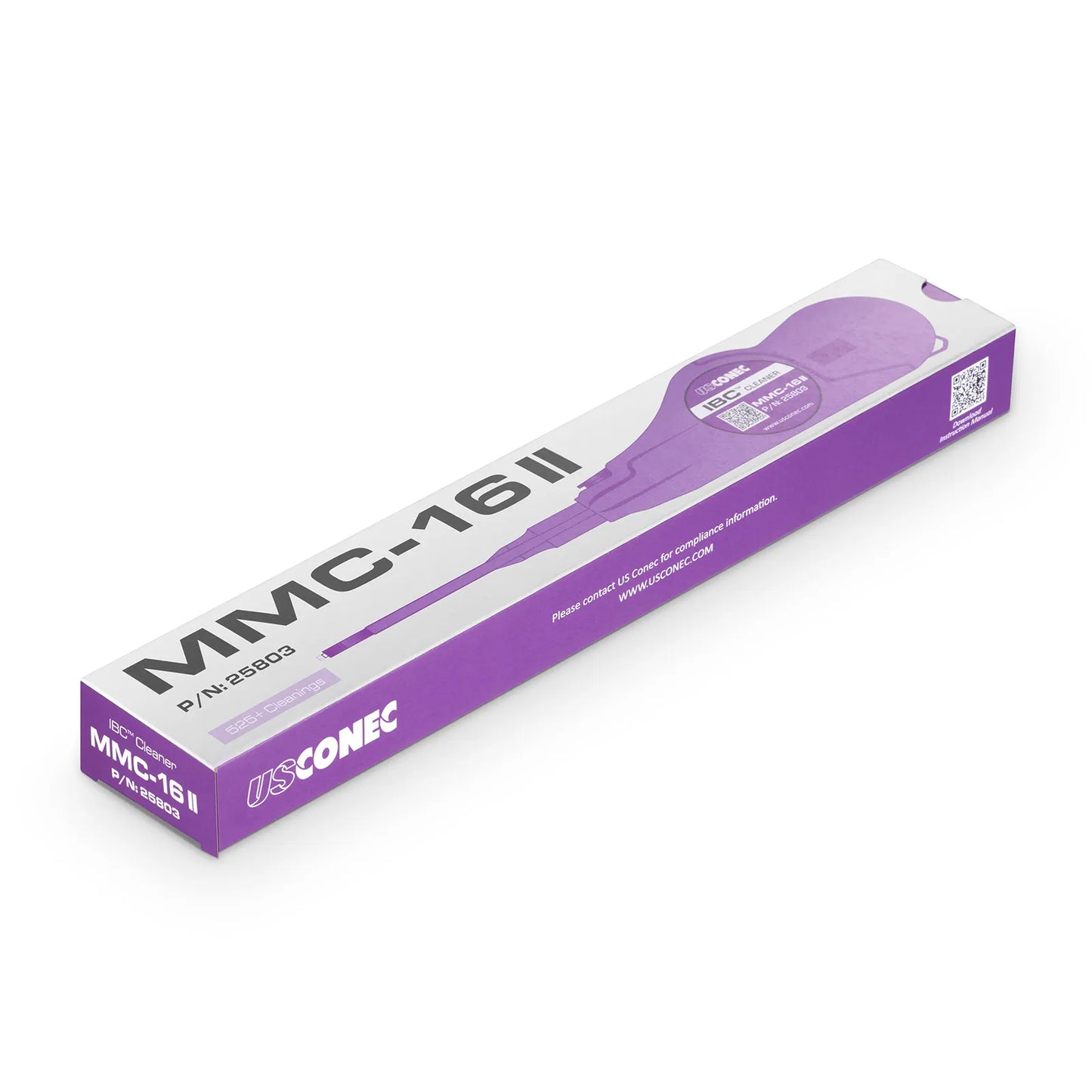 US Conec IBC™ Brand Cleaner MMC-16 II, for 16 Fibers MMC Connectors (525+ Times)