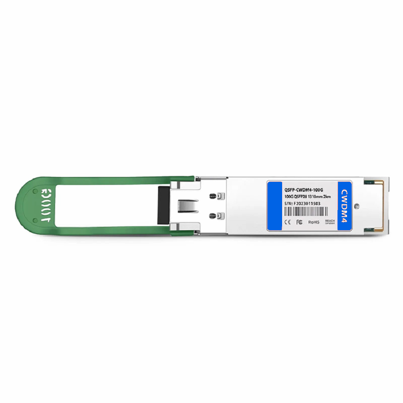 Refurb Squared Cisco QSFP-100G-CWDM4-S Compatible 100GBASE-CWDM4 QSFP28 4 x 25G NRZ 1310nm 2km DOM Duplex LC/UPC SMF Optical Transceiver Module