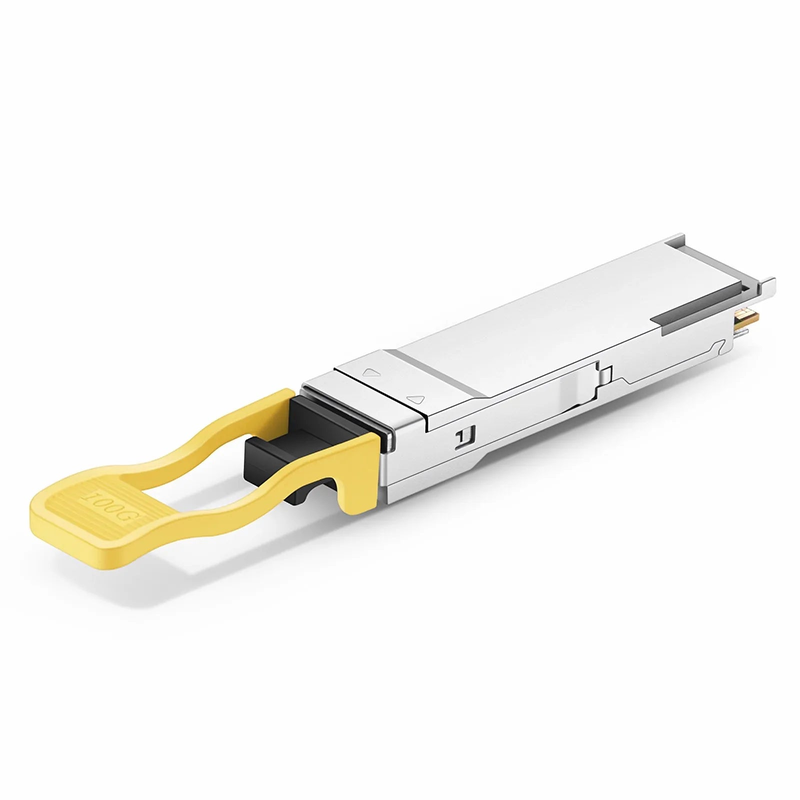 Refurb Squared HW Compatible 100GBASE-SL4 QSFP28 4 x 25G NRZ 850nm 30m DOM MPO-12/UPC MMF Optical Transceiver Module, Breakout to 4 x 25G-SR