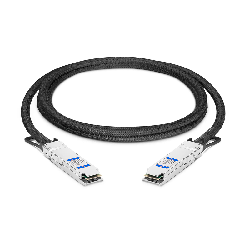 Refurb Squared 1m (3ft) 800G Twin-port OSFP 8 x 100G PAM4 Finned Top Active Direct Attach Copper Twinax Cable forFOSwitches