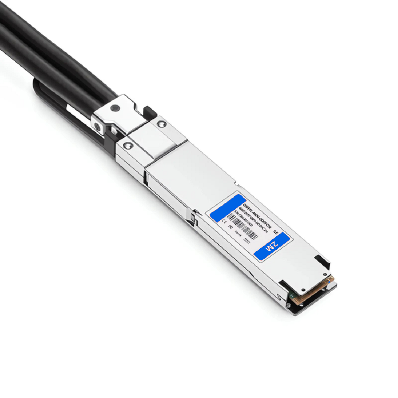 Refurb Squared 2m (7ft) Arista Networks Compatible 100G QSFP28 4 x 25G NRZ to 2 x 50G QSFP28 2 x 25G NRZ Active Direct Attach Copper Breakout Cable