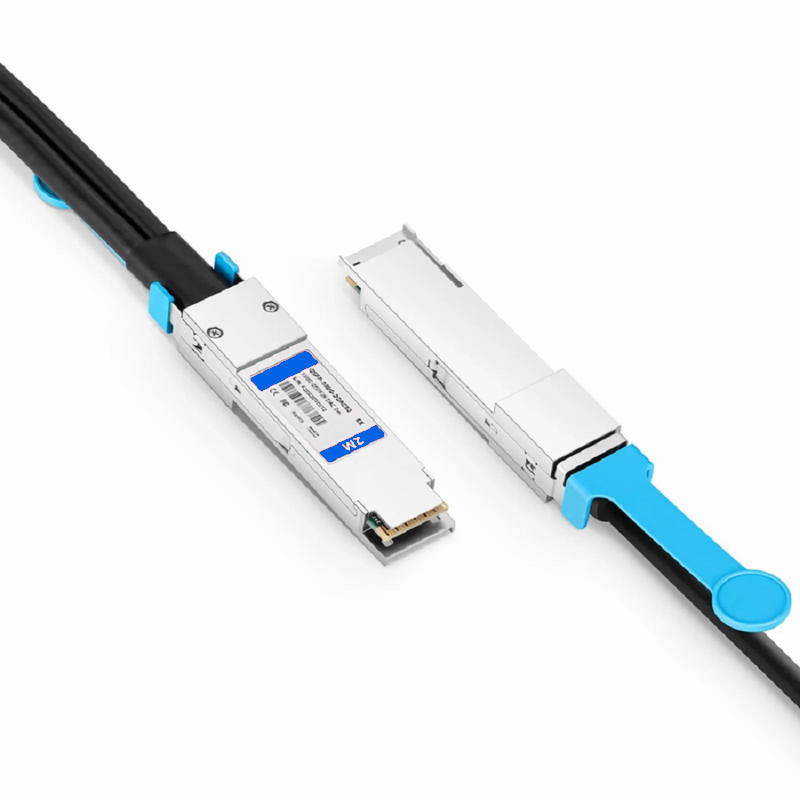 Refurb Squared 2m (7ft) Juniper Networks Compatible 100G QSFP28 4 x 25G NRZ to 2 x 50G QSFP28 2 x 25G NRZ Active Direct Attach Copper Breakout Cable
