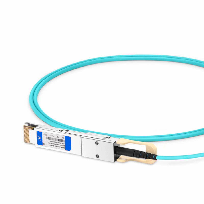 Refurb Squared 1m (3ft) Dell Compatible 200G QSFP-DD 8 x 25G NRZ Active Optical Cable