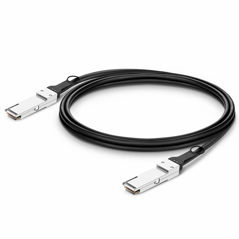 Refurb Squared 2m (7ft) Cisco QSFP-100G-CU2M Compatible 100G QSFP28 4 x 25G NRZ Passive Direct Attach Copper Twinax Cable