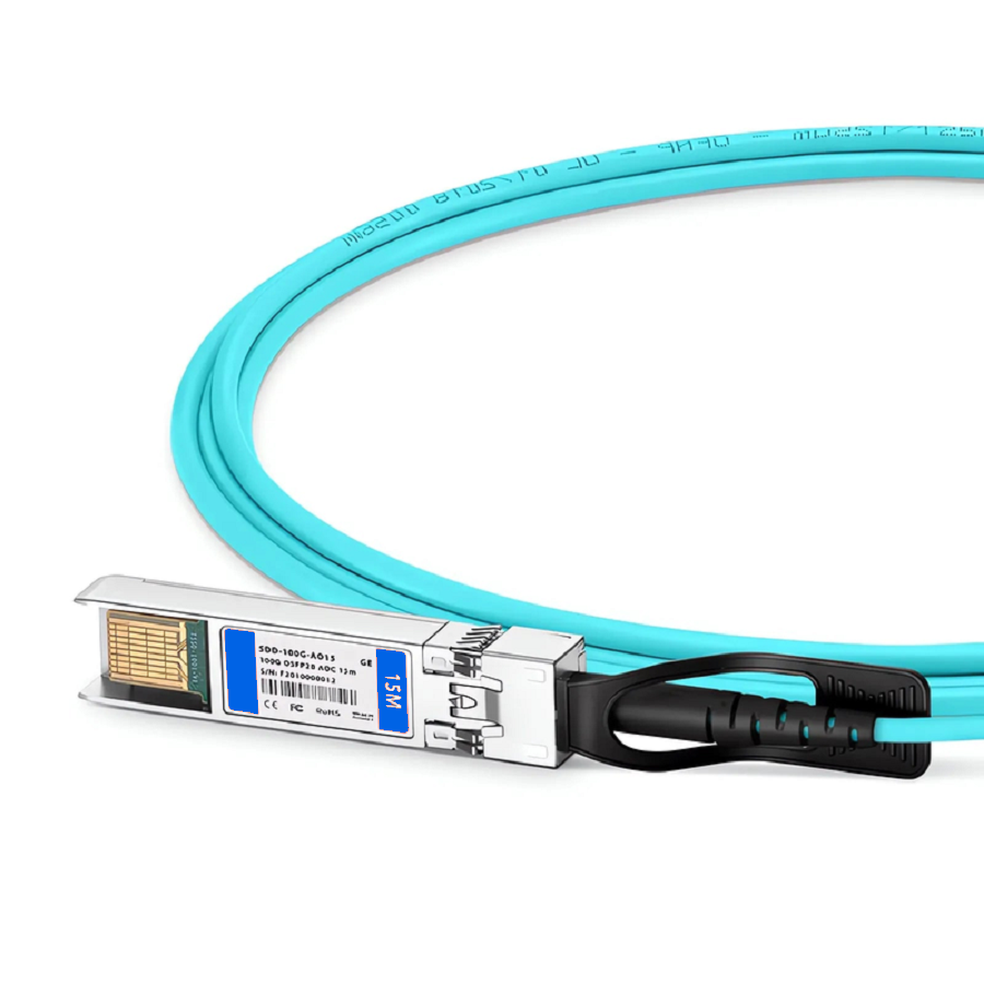 Refurb Squared 15m (49ft) Generic Compatible 100G SFP-DD 2 x 50G PAM4 Active Optical Cable