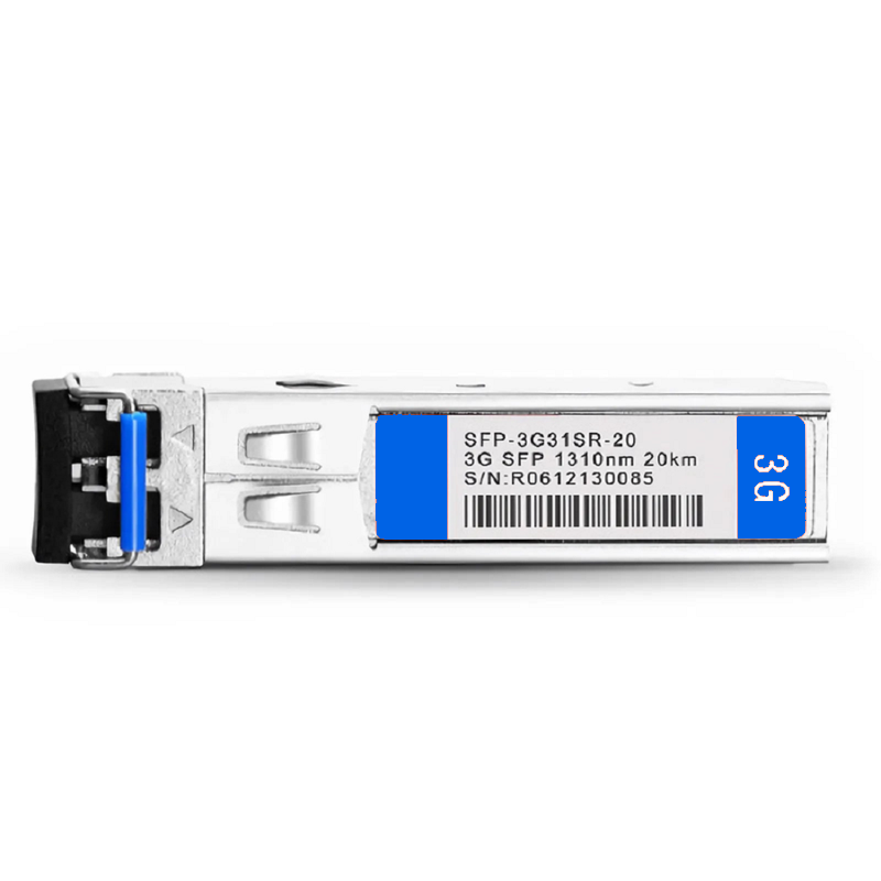 Refurb Squared 3Gb/s MSA 1310nm 20km DOM Duplex LC SMF Single Receiver Video Pathological Patterns Optical Transceiver Module for SD/HD/3G-SDI