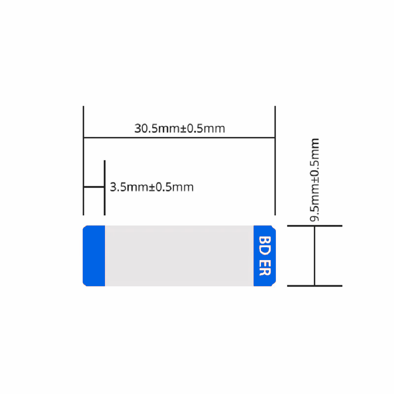 Refurb Squared Design Label for 10G WDM SFP+ Transceiver, 1 Roll