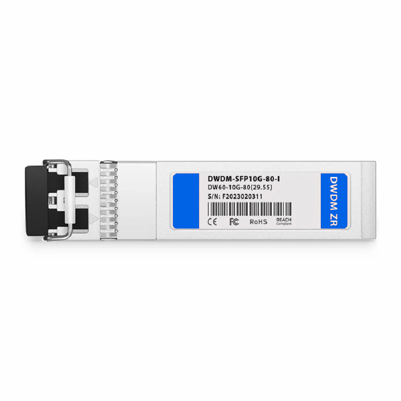 Refurb Squared Cisco C52 DWDM-SFP10G-35.82-I Compatible SFP+ 10G DWDM 1535.82nm 100GHz 80km DOM Duplex LC/UPC SMF Optical Transceiver Module for Transmission (Industrial)