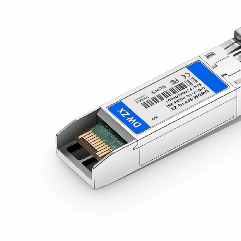 Refurb Squared Cisco C52 DWDM-SFP-3582-80 Compatible SFP 1000BASE-DWDM 1535.82nm 100GHz 80km DOM Duplex LC/UPC SMF Optical Transceiver Module for Transmission