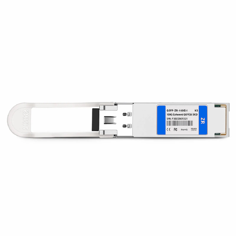 Refurb Squared Cisco DP01QS28-E20 Compatible QSFP28 DCO 100G DWDM C-band Tunable Coherent 80km DOM Duplex LC/UPC SMF Optical Transceiver Module for Transmission