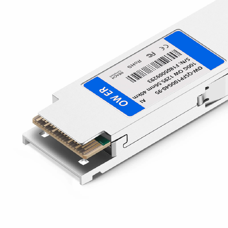 Refurb Squared H3C C21 C22 Compatible QSFP28 100G DWDM PAM4 80km (Require EDFA and TDCM) DOM Duplex CS/UPC SMF Optical Transceiver Module for Transmission