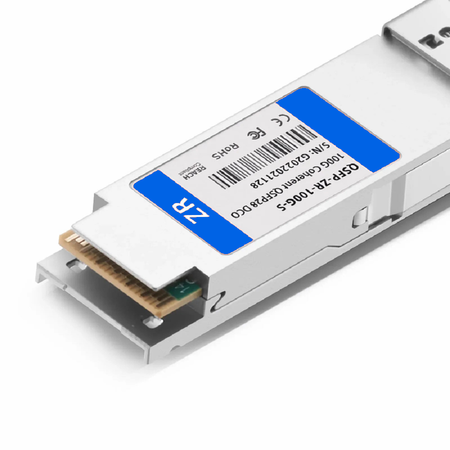 Refurb Squared Cisco DP01QS28-E20 Compatible QSFP28 DCO 100G DWDM C-band Tunable Coherent 80km DOM Duplex LC/UPC SMF Optical Transceiver Module for Transmission