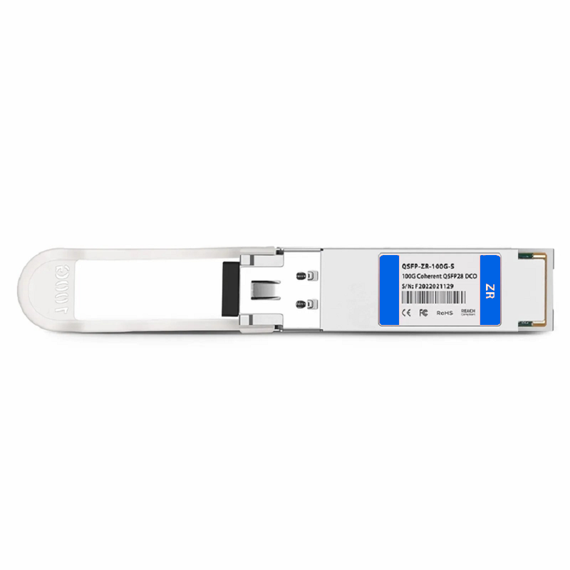 Refurb Squared Cisco Compatible QSFP28 DCO 100G DWDM C-band Tunable Coherent 80km DOM Duplex LC/UPC SMF Optical Transceiver Module for Transmission